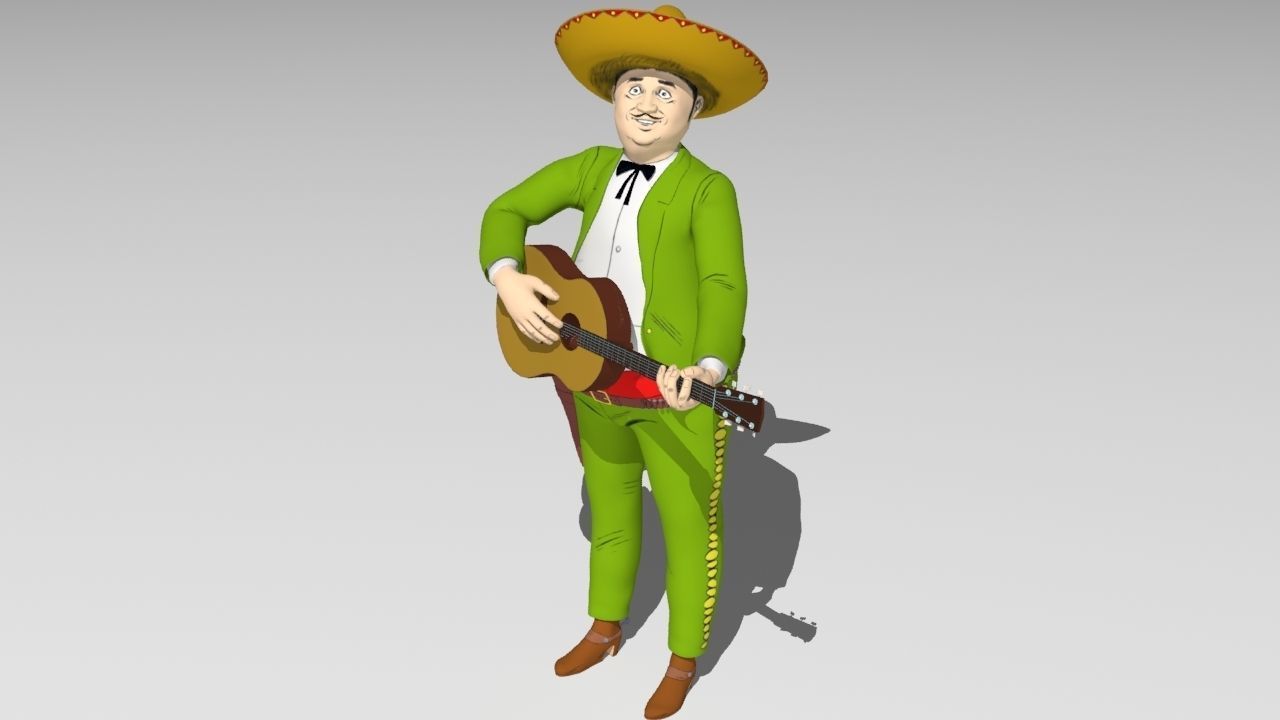 cico gonzales  3D model_2