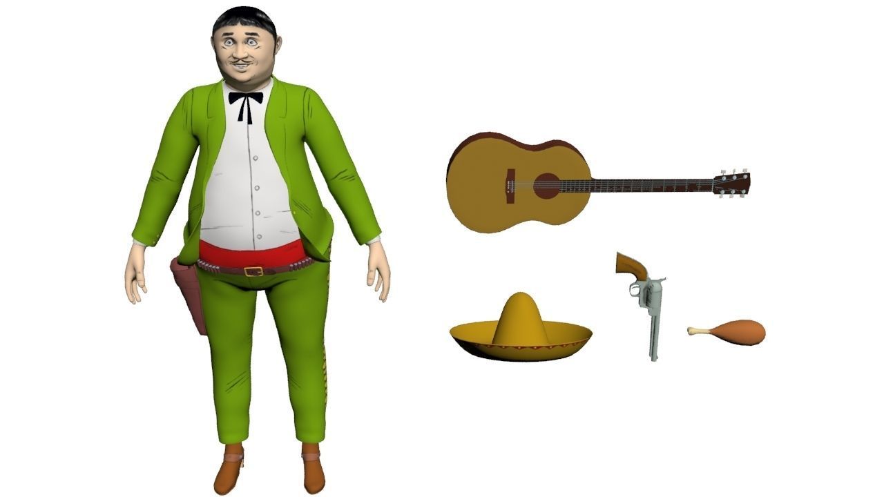 cico gonzales  3D model_8