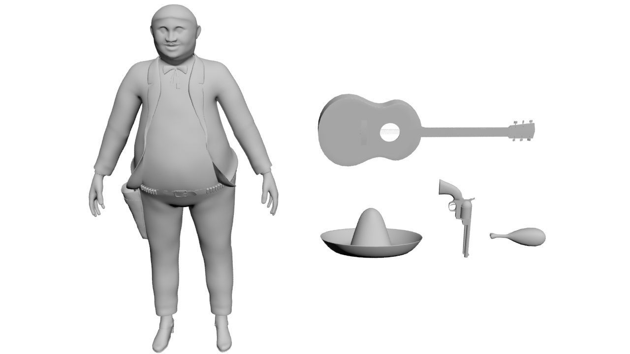 cico gonzales  3D model_9