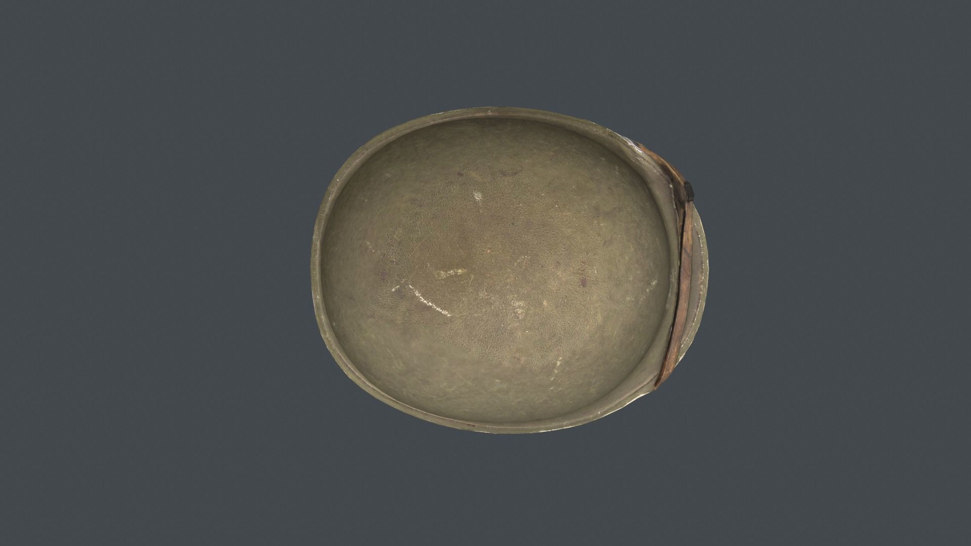 US Helmet - WW2 Scanned Asset Pack Low-poly 3D model_10