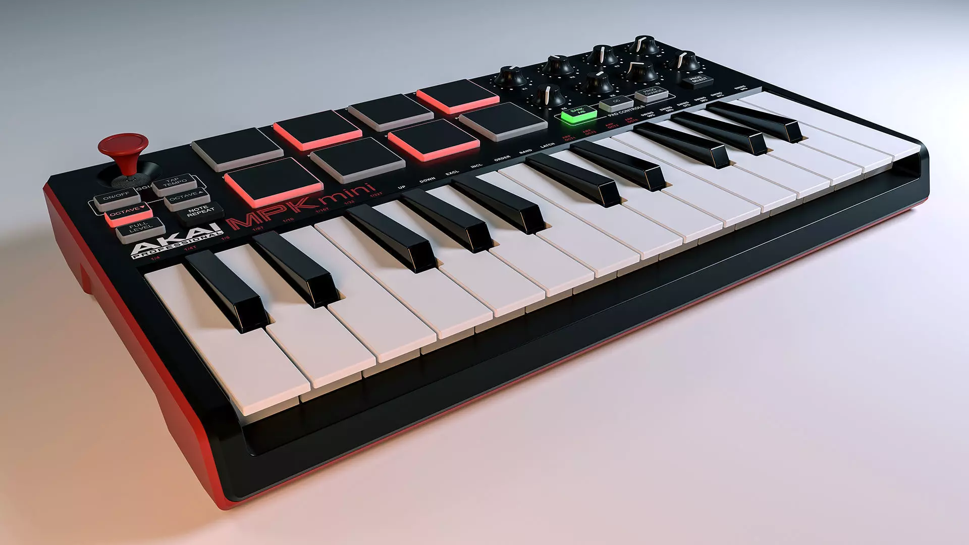Akai MPK mini II 3D model_0