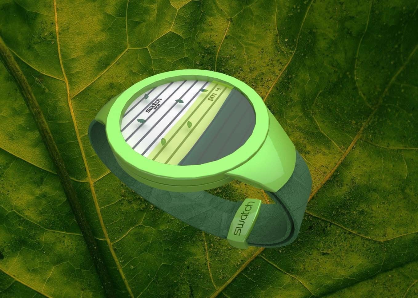 Natura Wristwatch 3D model_1