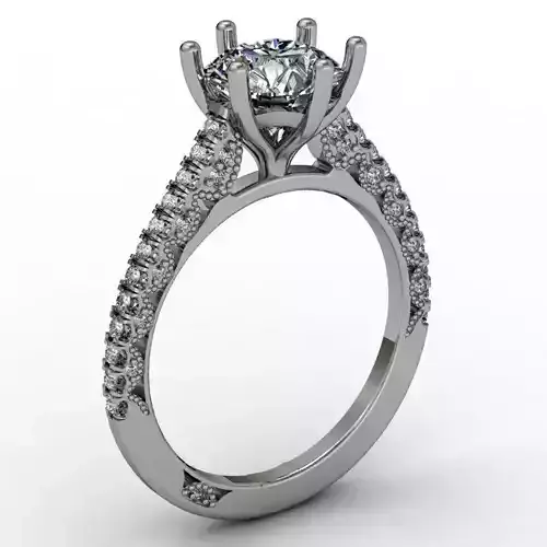 VINTAGE DIAMOND ENGAGEMENT RING