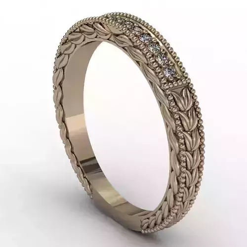 Fashionable wedding band