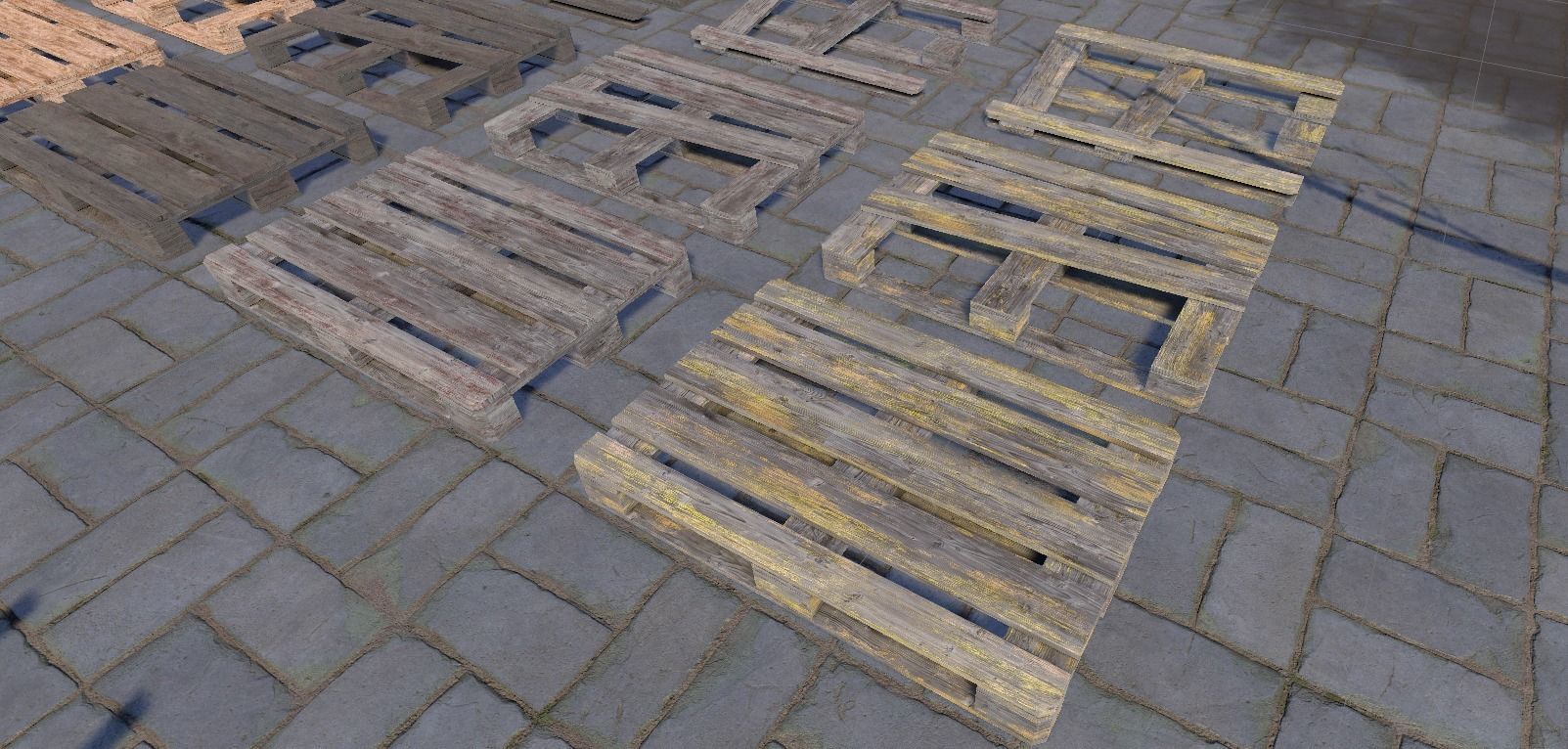 Euro Palettes - PBR Low-poly 3D model_3