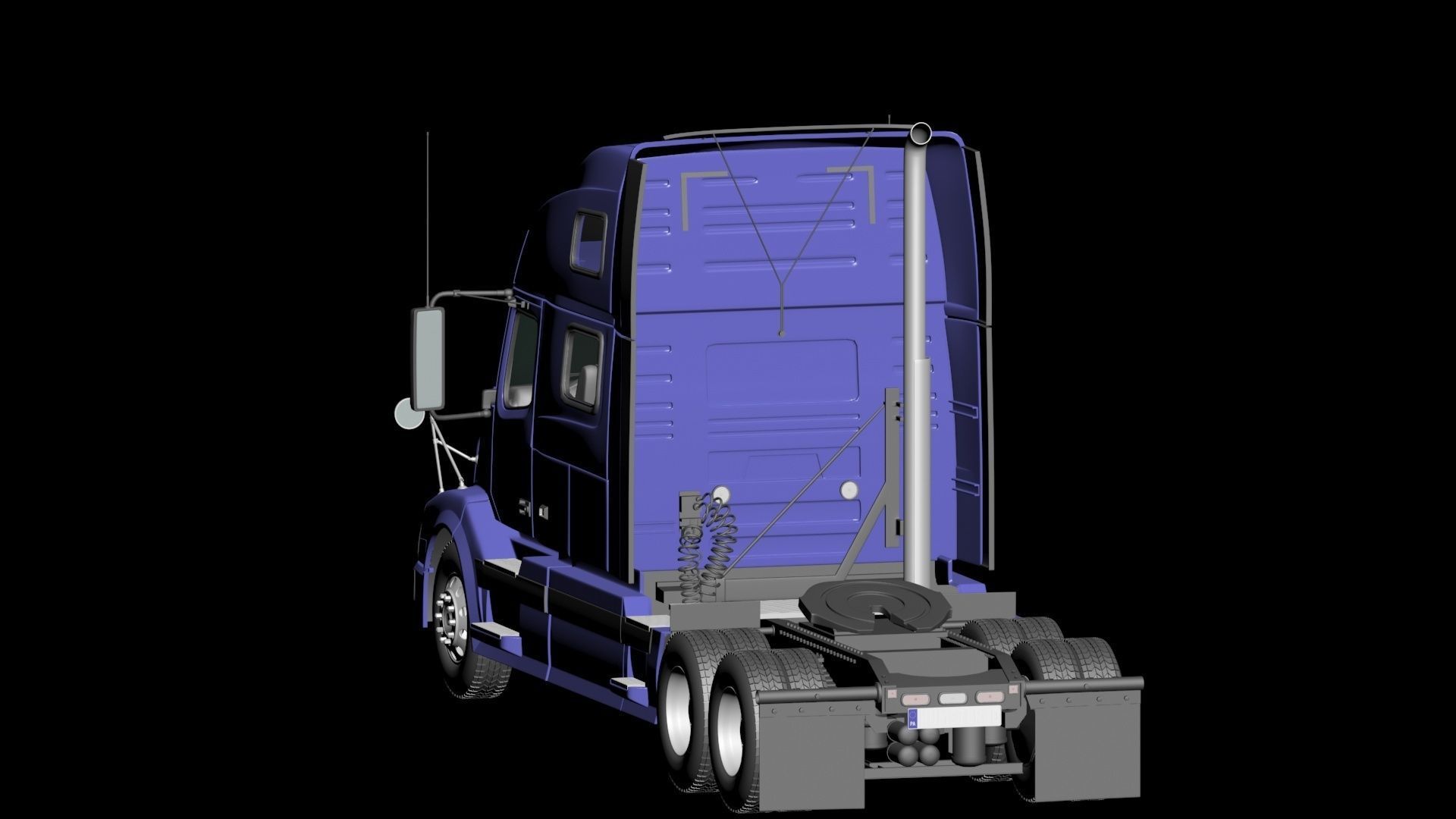 Volvo VNL 3D model_3