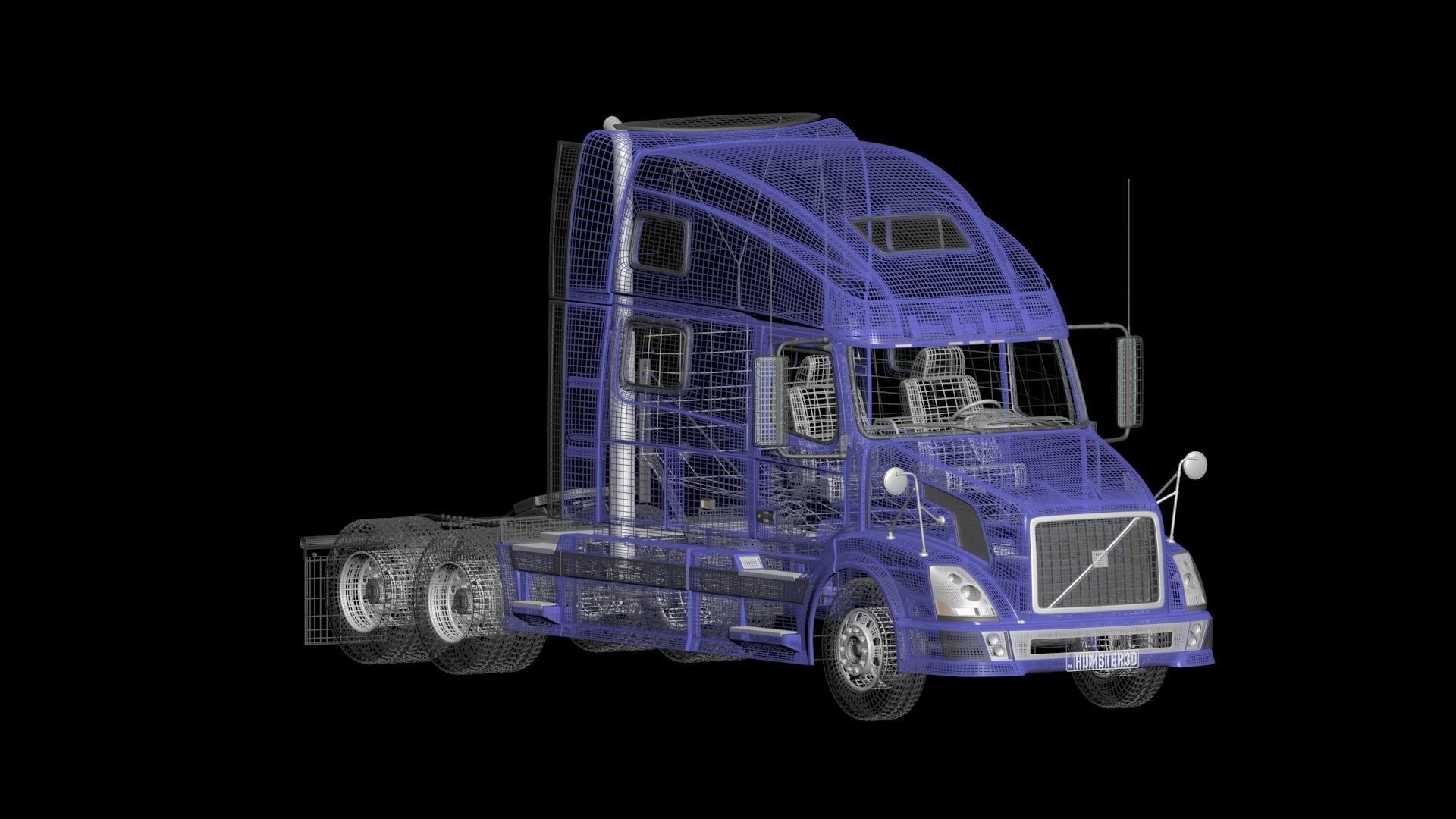 Volvo VNL 3D model_8