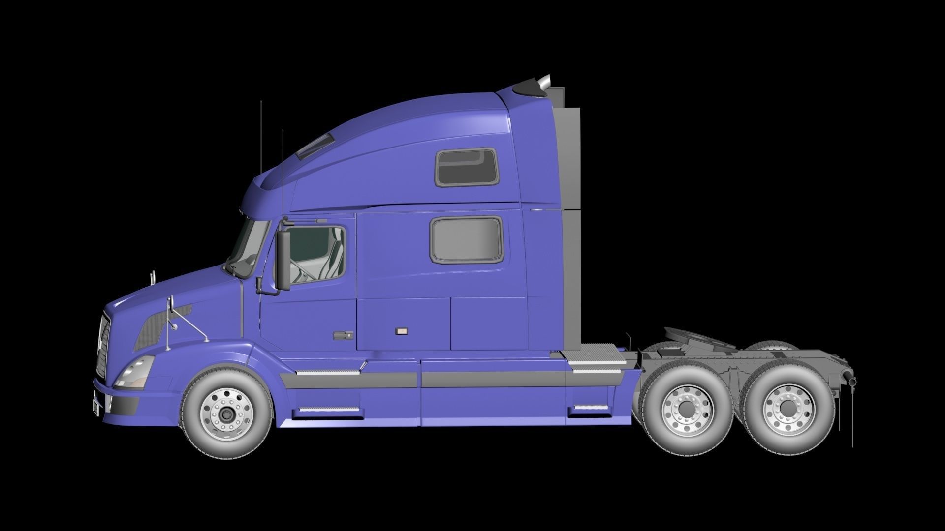 Volvo VNL 3D model_5
