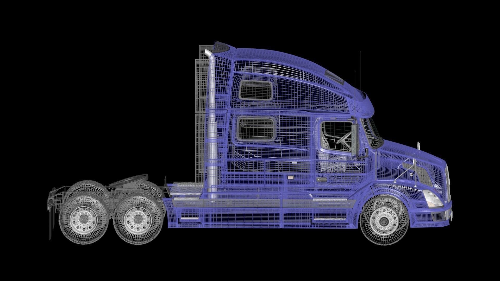 Volvo VNL 3D model_7