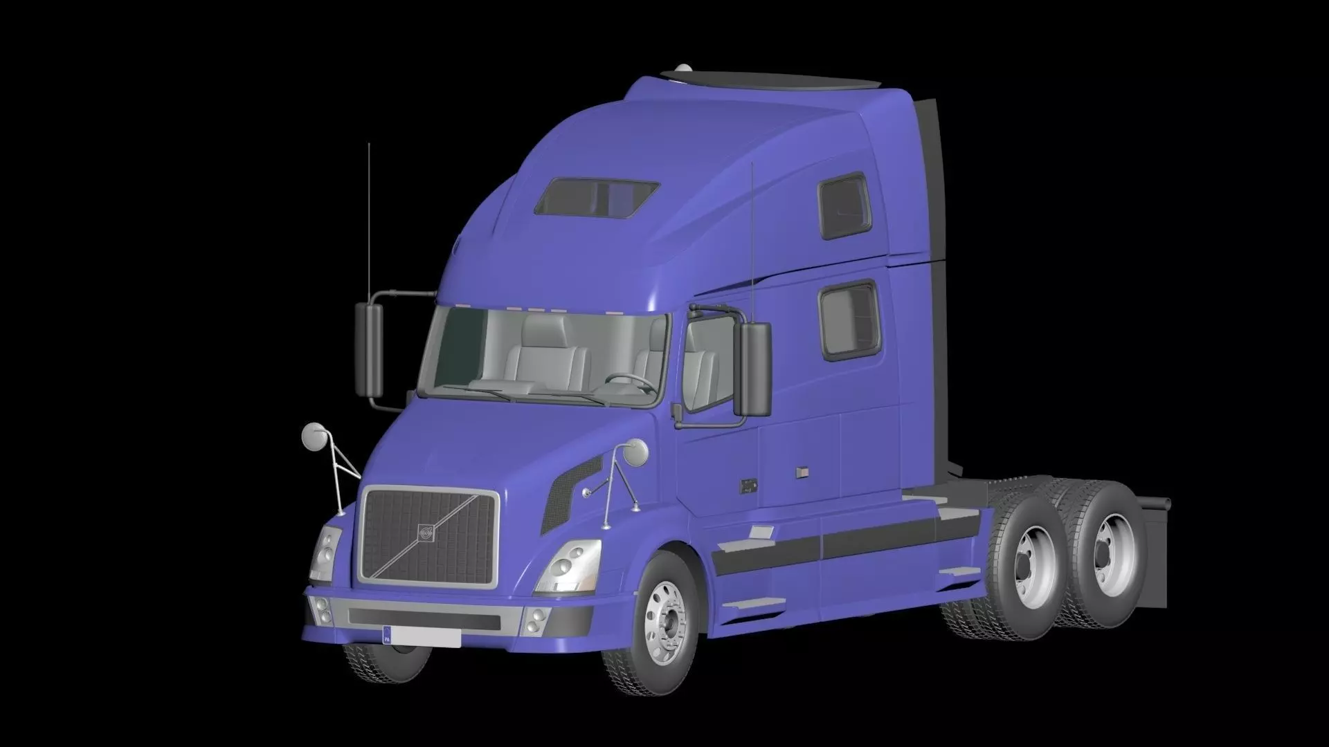 Volvo VNL 3D model_0