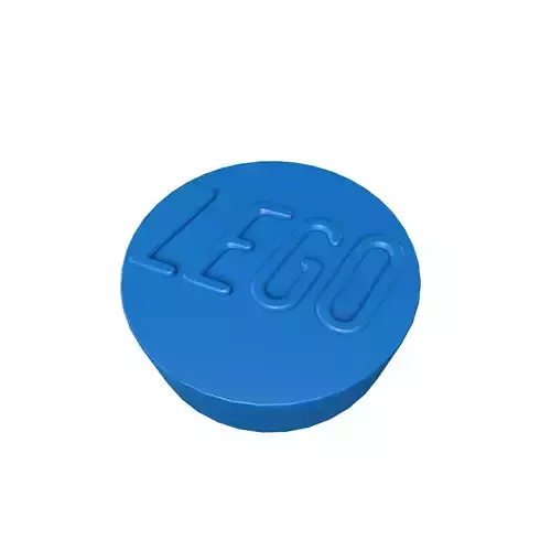 Lego Brick Blue