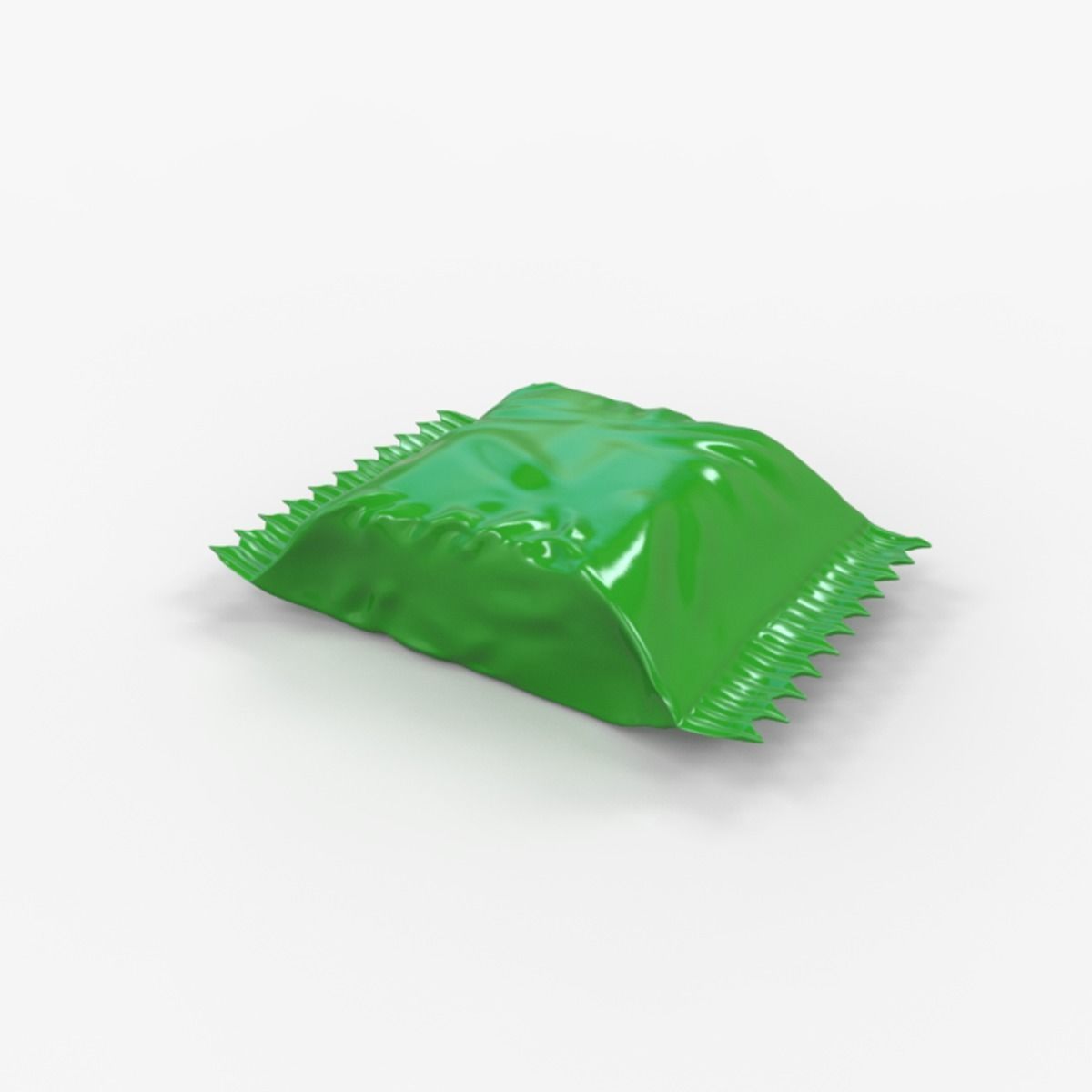 Candy wrapper v2 3D model_3