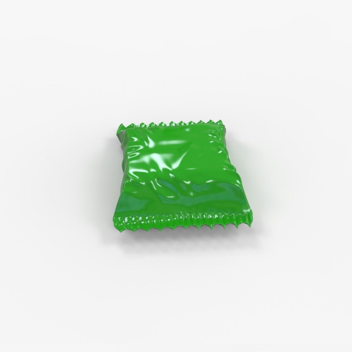 Candy wrapper v2 3D model_1