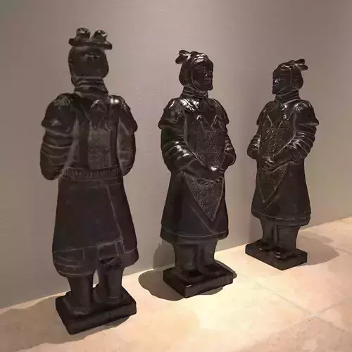 Samurai Warrior Sculpt Ornament