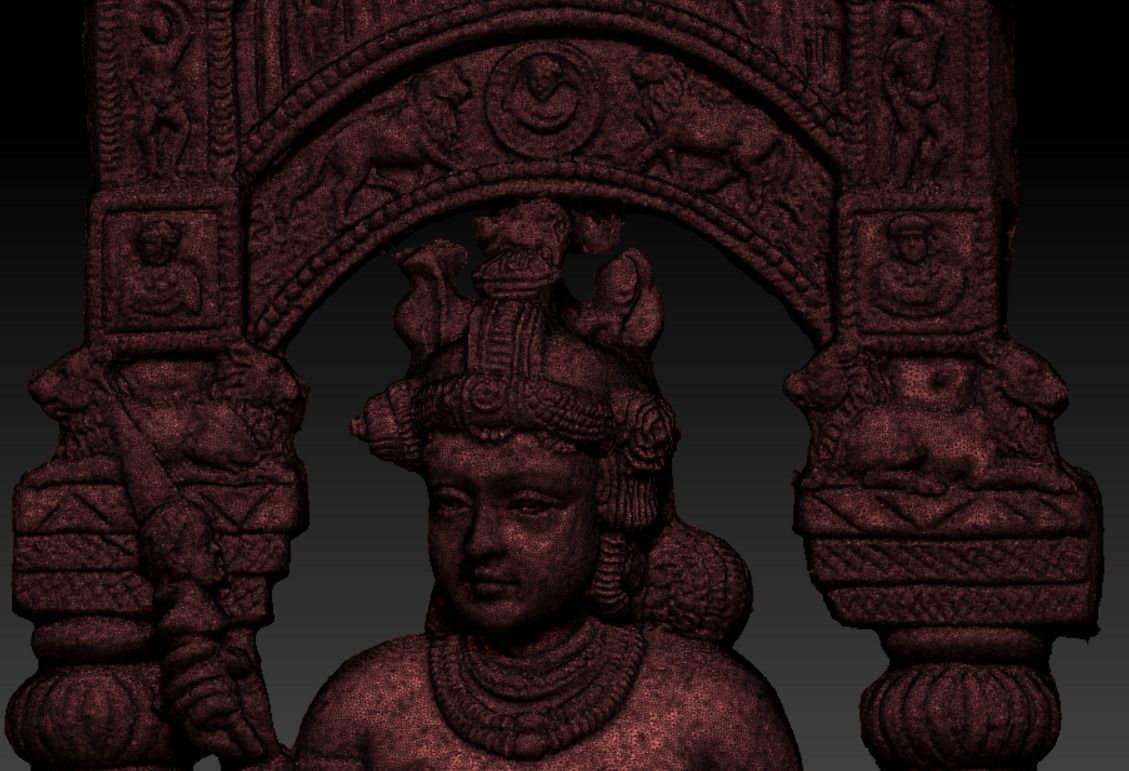 Temple Sculpture Scan 3D print model_5