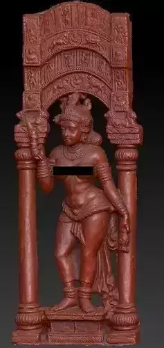 Temple Sculpture Scan