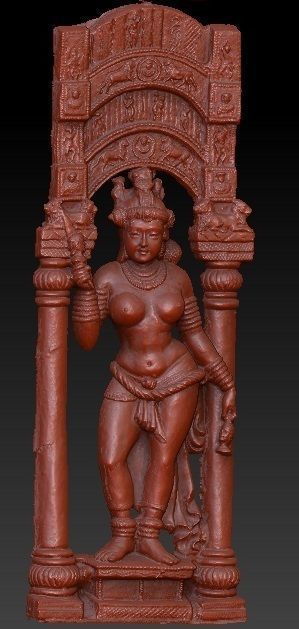 Temple Sculpture Scan 3D print model_3