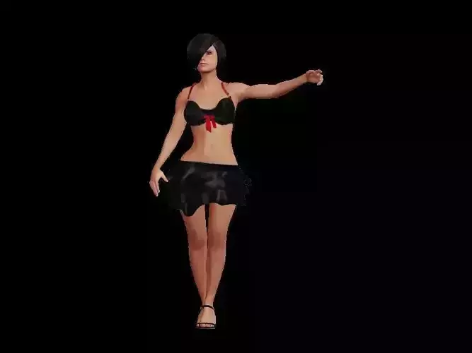 Beautiful Rigged Girl