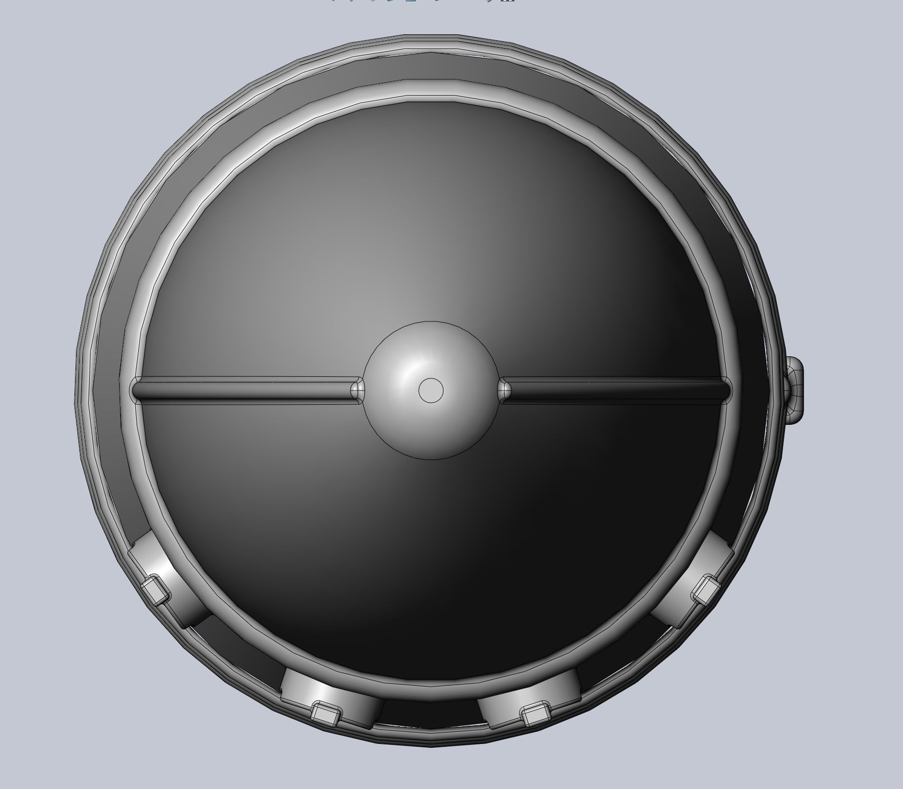 Arianespace ASI ESA Vega Rocket Printable Miniature 3D print model_32