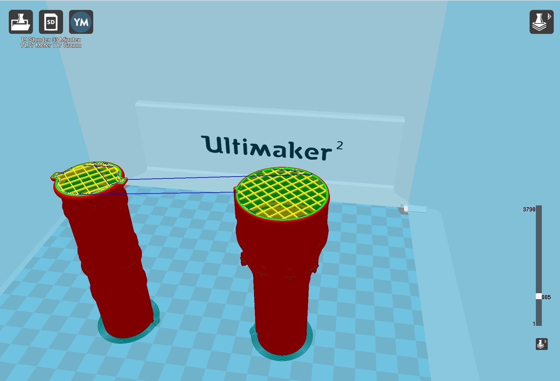 Arianespace ASI ESA Vega Rocket Printable Miniature 3D print model_40