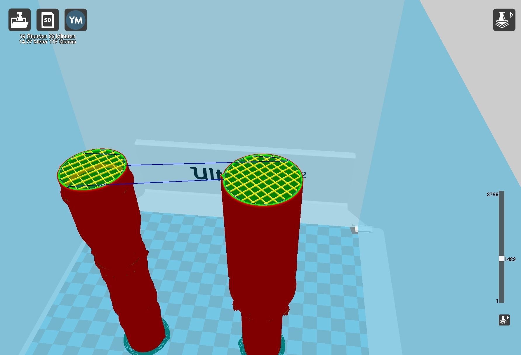 Arianespace ASI ESA Vega Rocket Printable Miniature 3D print model_41