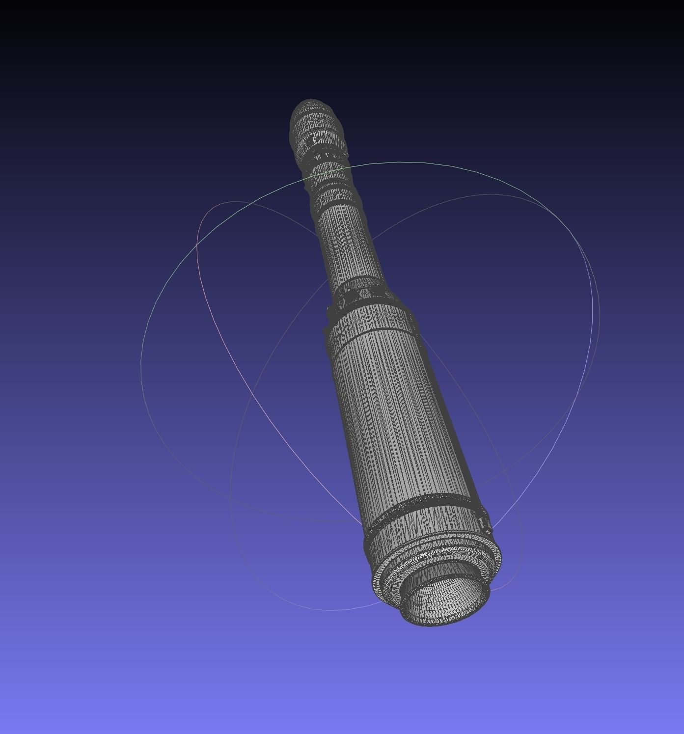 Arianespace ASI ESA Vega Rocket Printable Miniature 3D print model_21