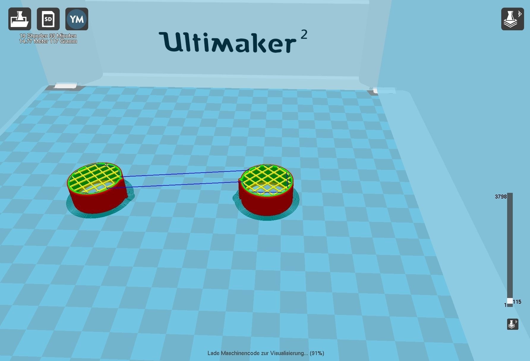 Arianespace ASI ESA Vega Rocket Printable Miniature 3D print model_50