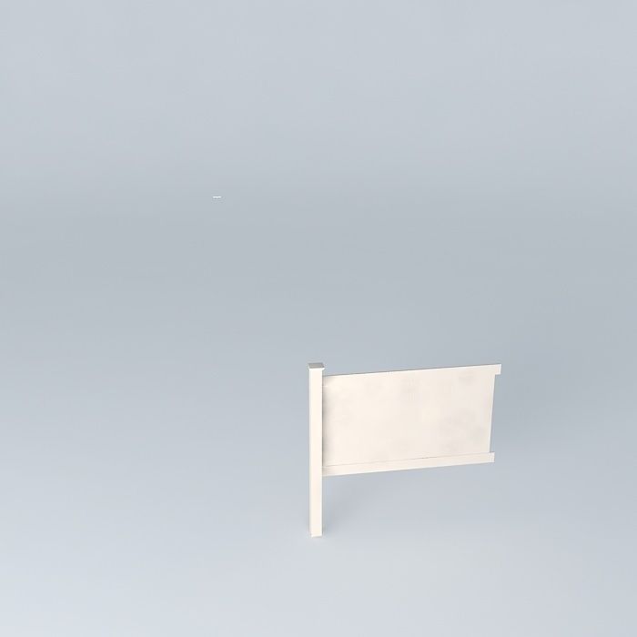 Vinyl Privacy Fence Free 3D model_2