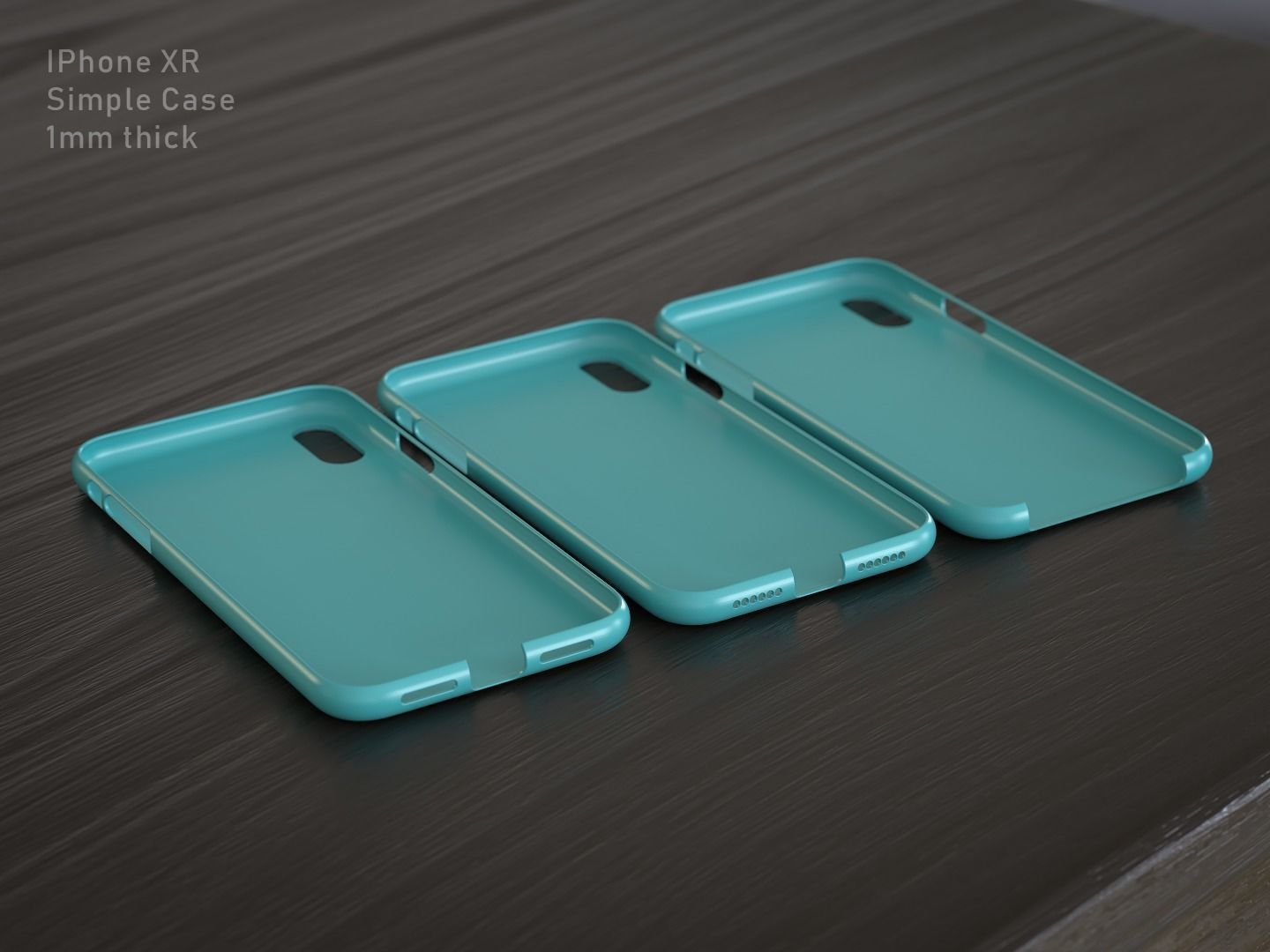 IPhone XR Case 3D print model_0