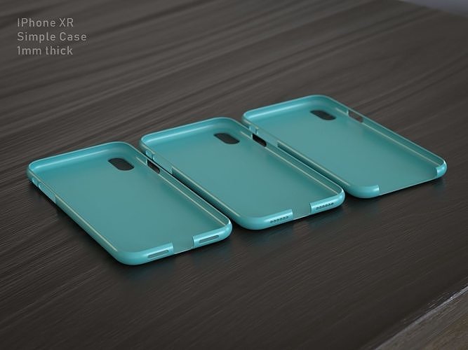 IPhone XR Case 3D print model