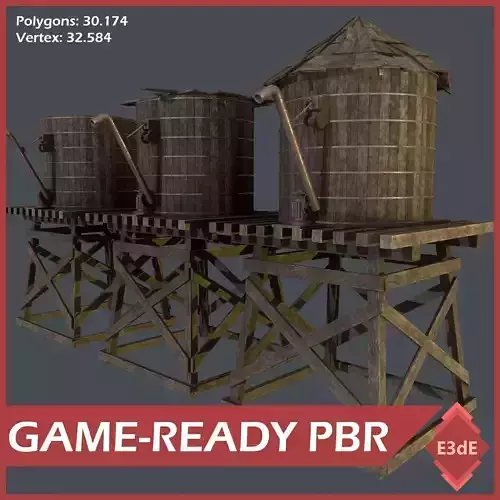 Western - Wooden Reservoirs