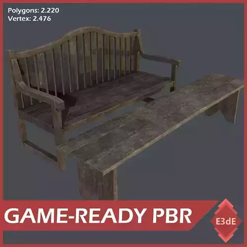 Western - Wooden Benches