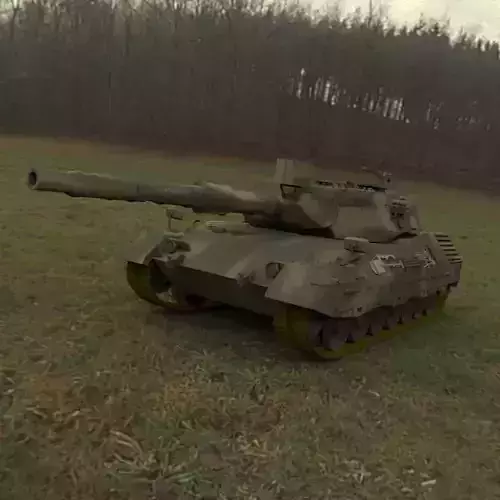 Leopard I Tank Studio Max