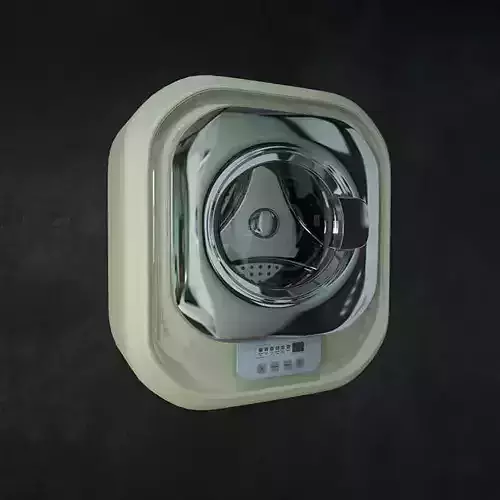 DAEWOO washing machine on wall