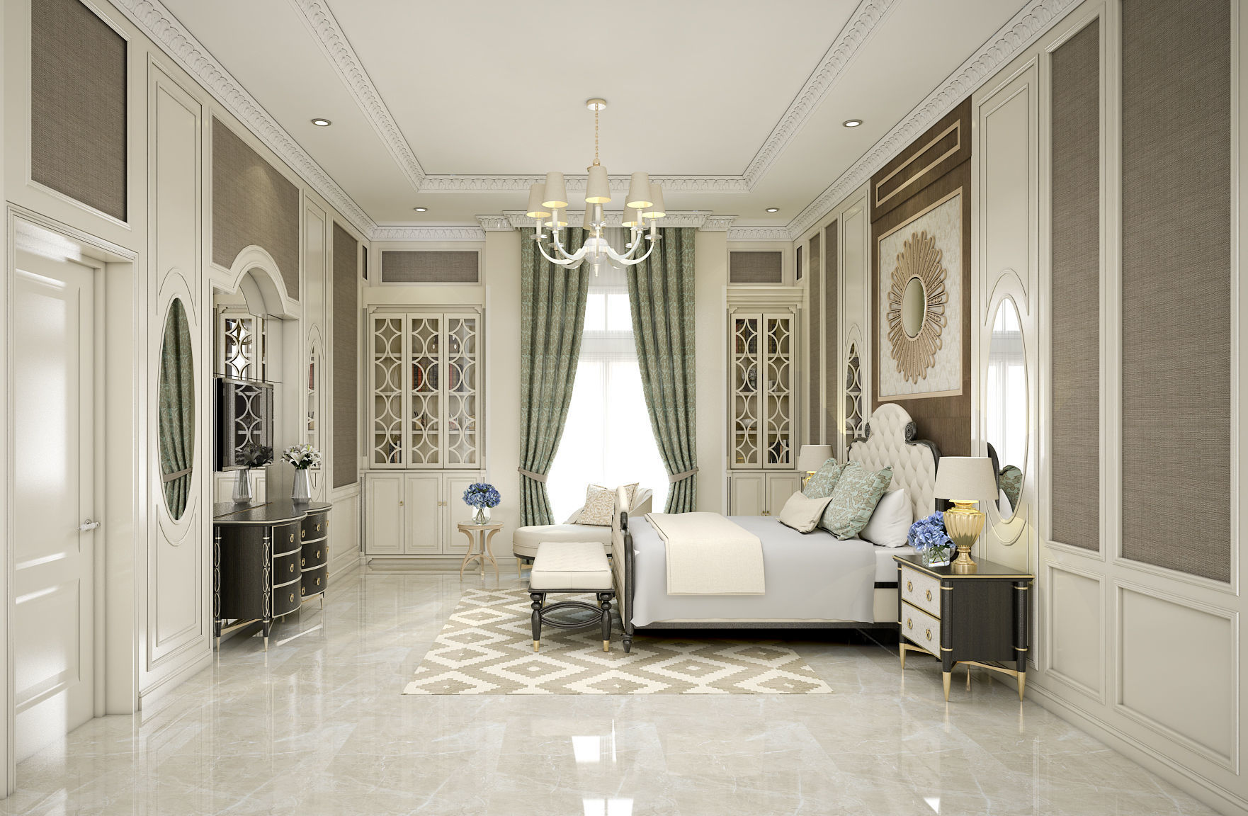 Master Bedroom 3D model_1