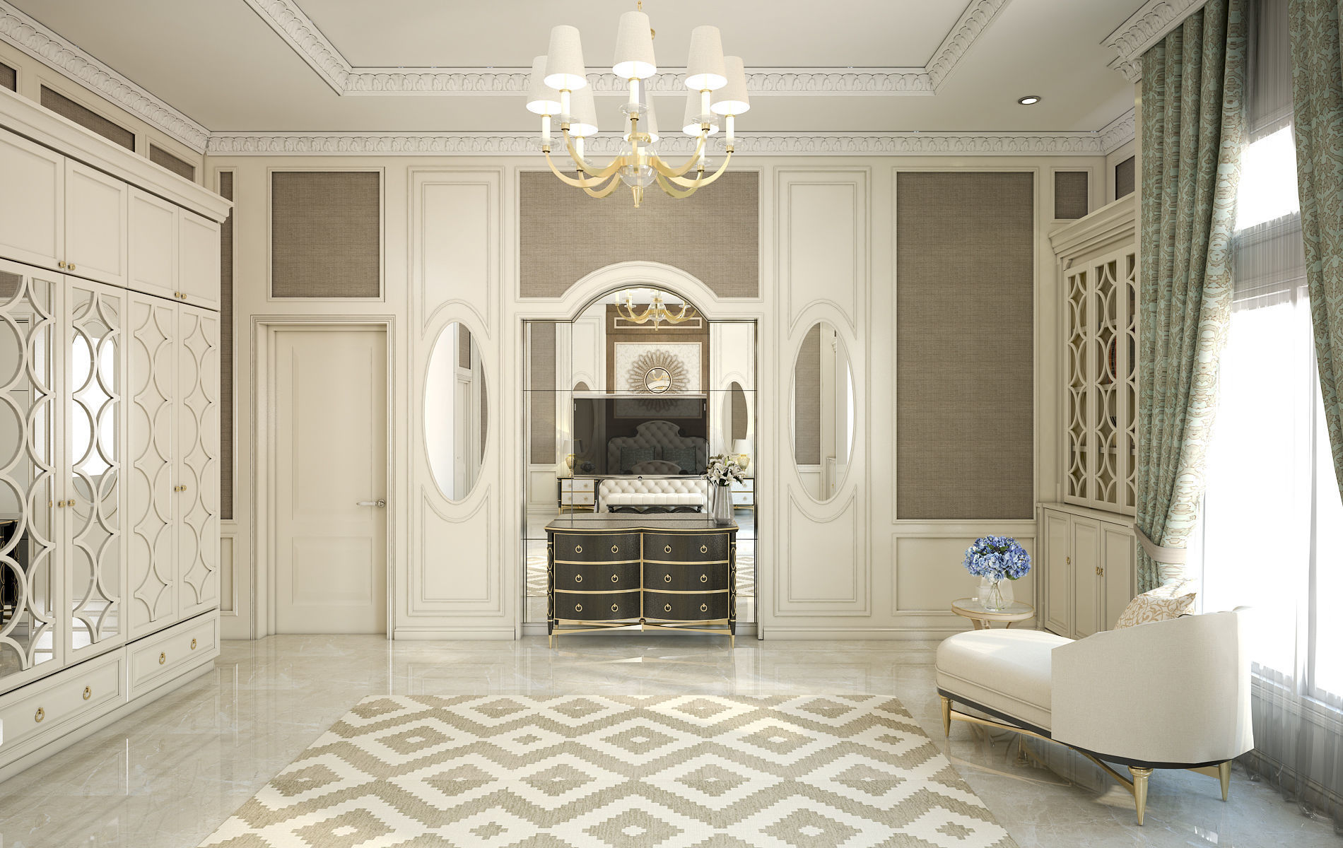 Master Bedroom 3D model_3