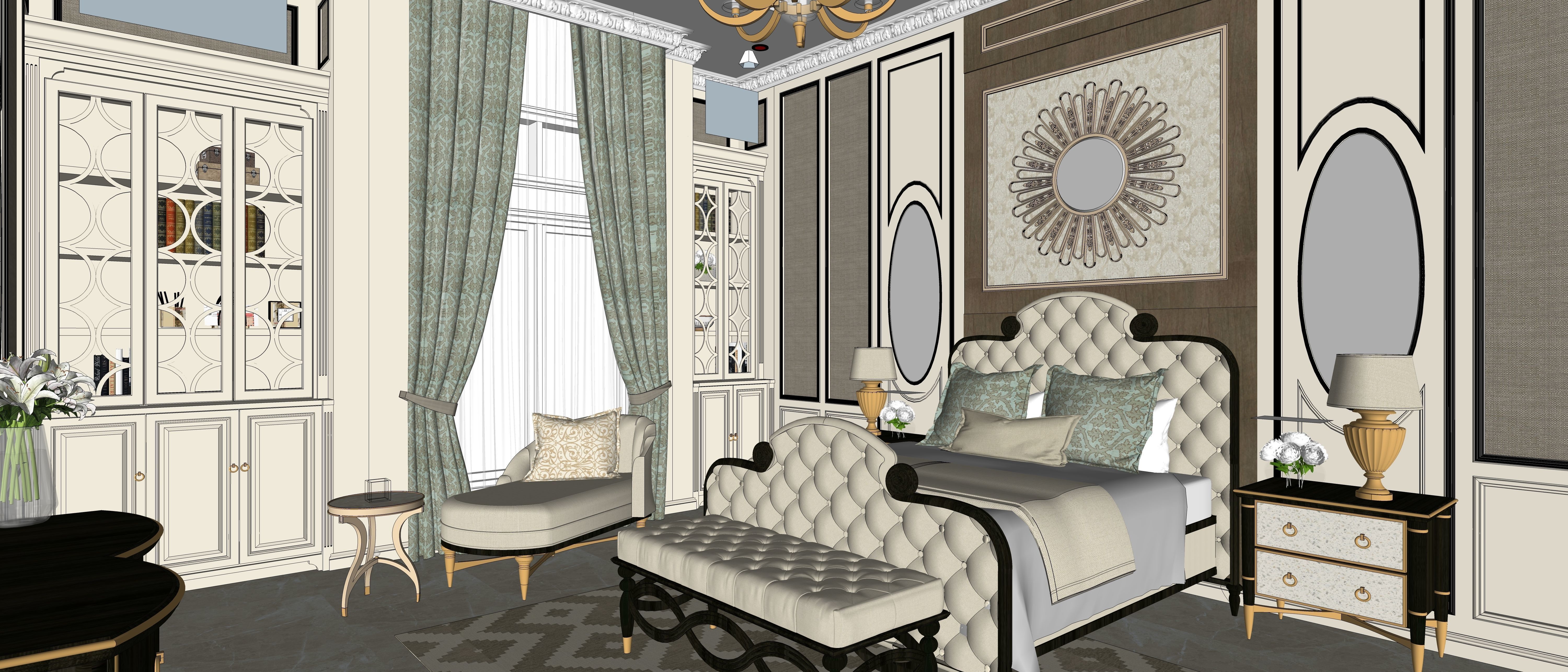 Master Bedroom 3D model_9