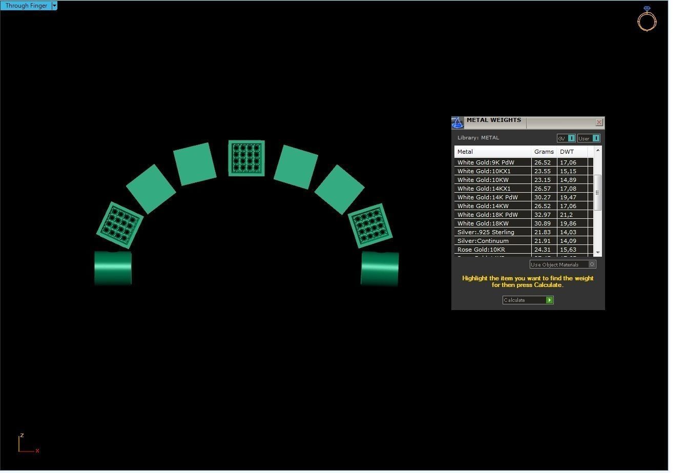 luis vuitton bracelet components 3D print model_8