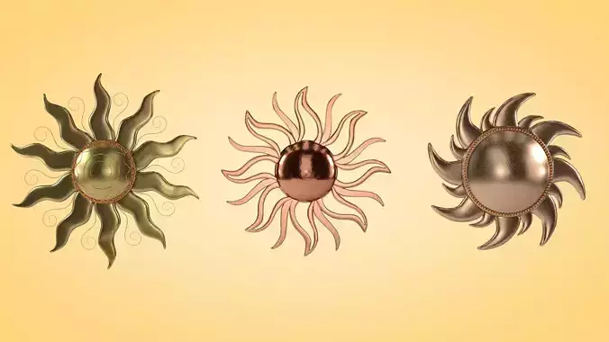 Sun - Wall Decoration