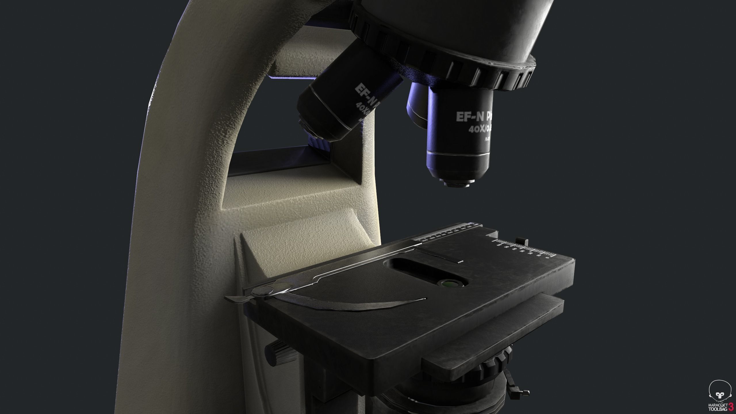 microscope 3D model_2