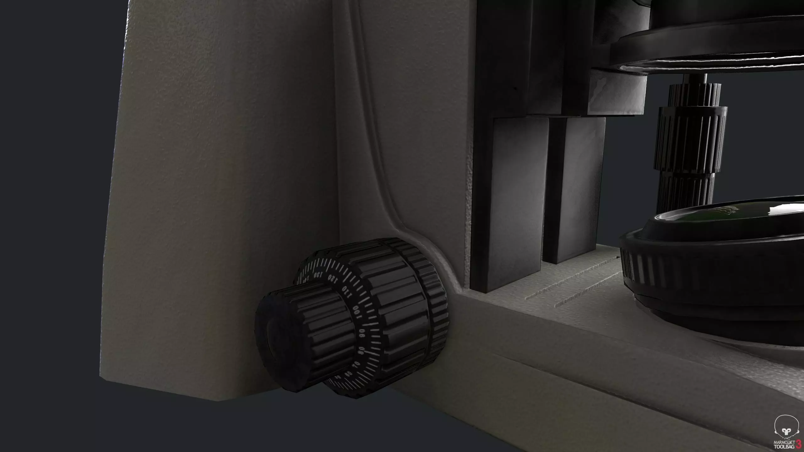 microscope 3D model_0