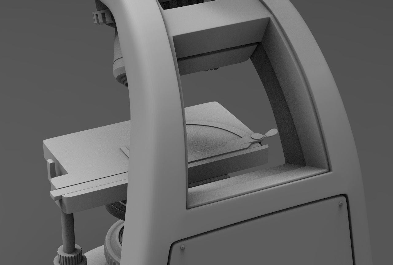 microscope 3D model_6