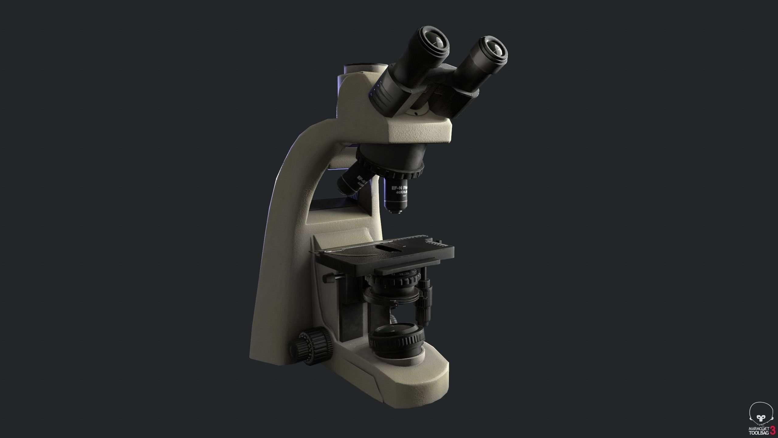 microscope 3D model_3
