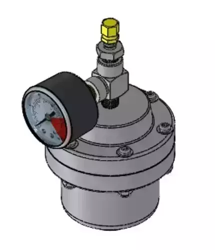 BLACOH CT1005 Pulsation Dampeners Free 3D model