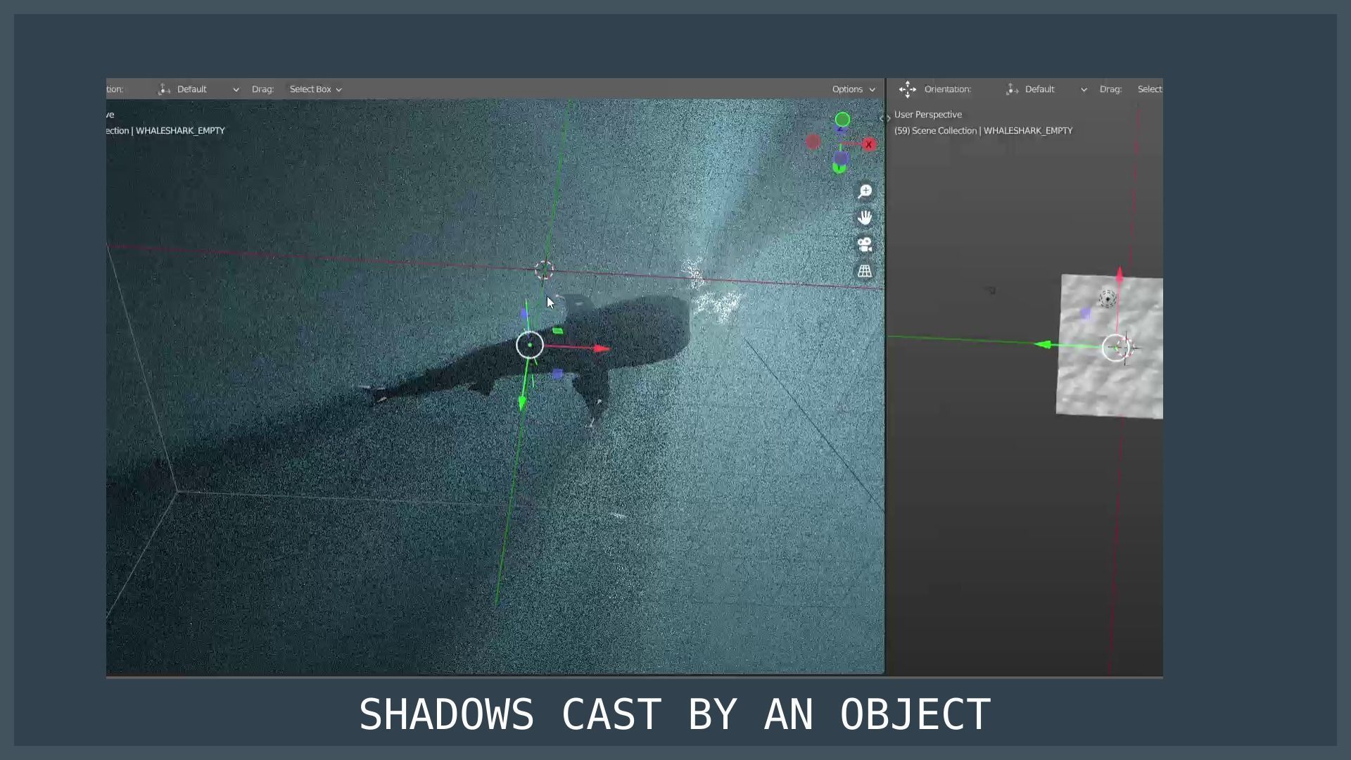 Deep Ocean Environment Low-poly 3D model_7