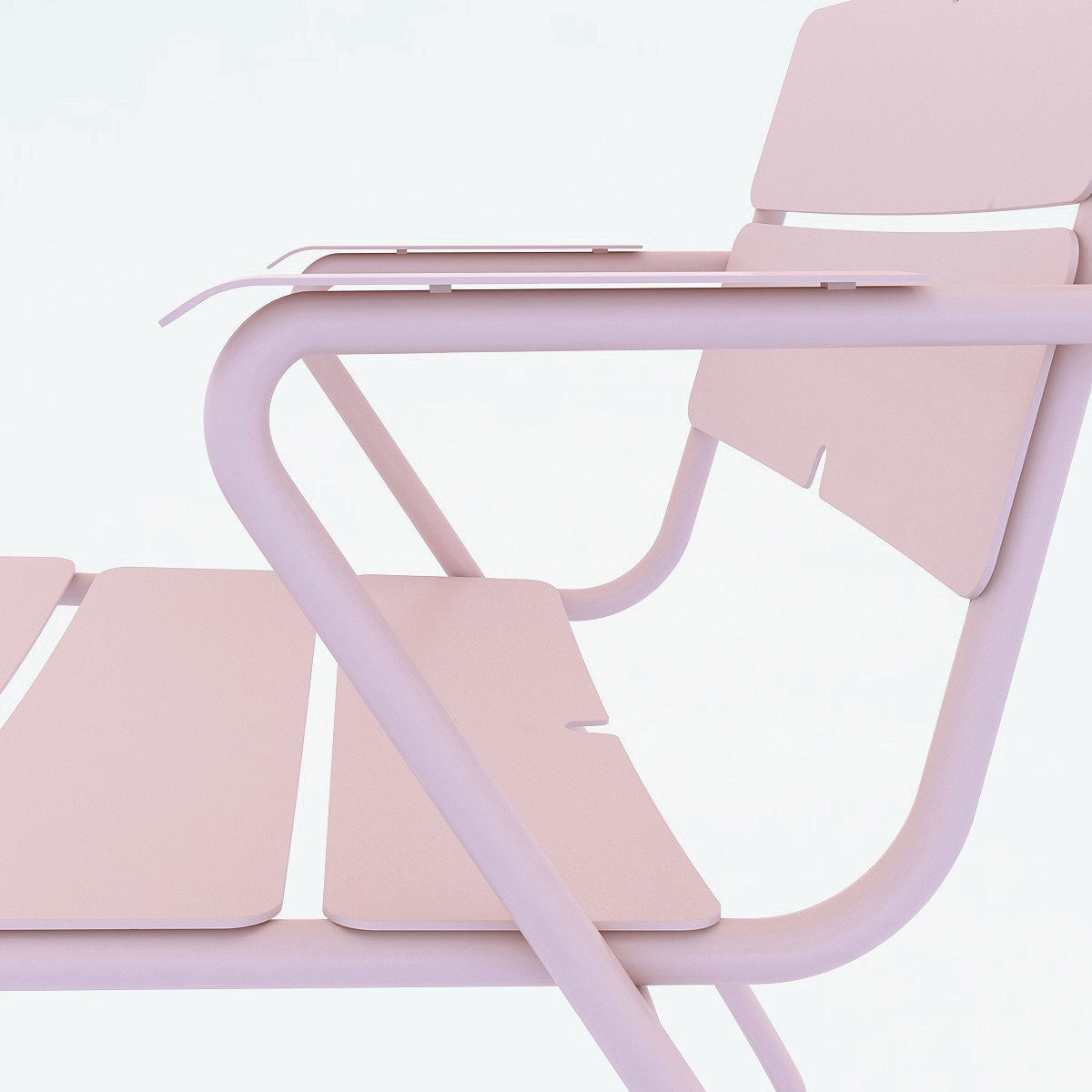 Corail lounge 3D model_2