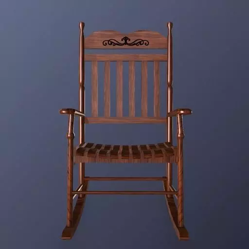 Rocking Chair 3D model_0