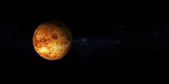3D model Venus in space VR / AR / low-poly | CGTrader