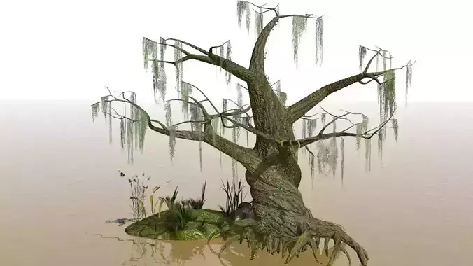 swamp assets 3D model