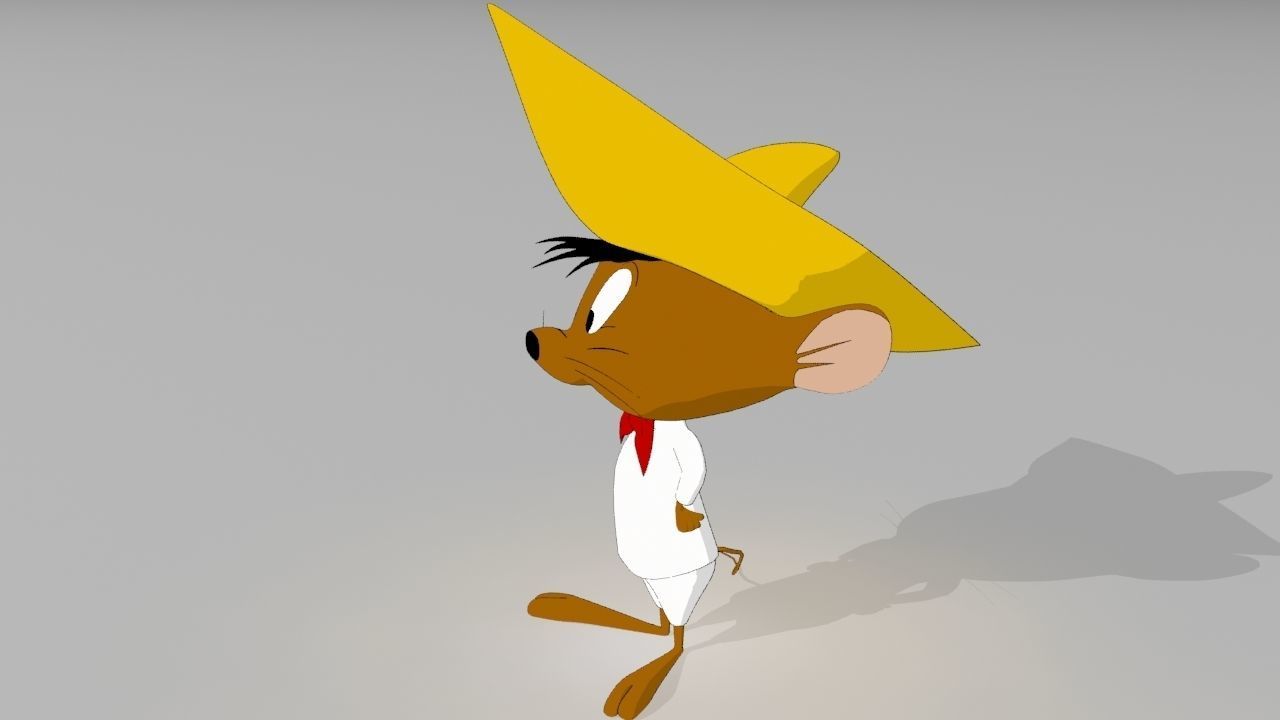 Speedy Gonzales 3D model_3